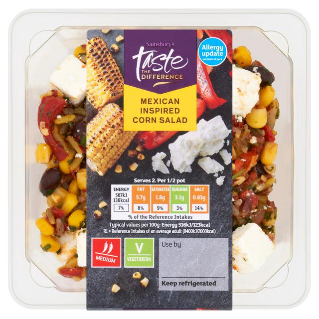 Taste the Difference Sainsbury's Mexican Inspired Corn Salad, Taste the Difference 220g
