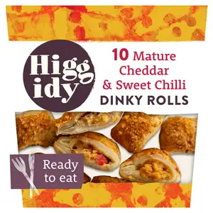 Higgidy Mature Cheddar & Sweet Chilli Dinky Rolls 170g