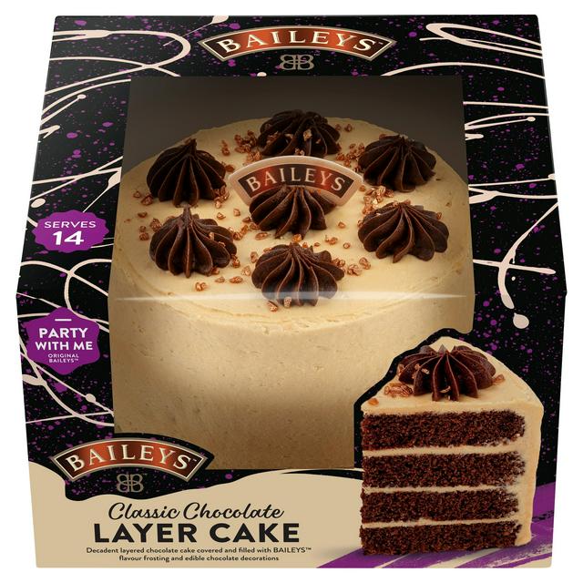 Coffee & Baileys Birthday 'Explosion' Cake