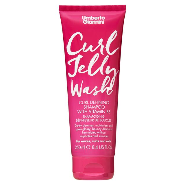 Umberto Giannini Curl Jelly Wash Shampoo with Vitamin B5 250ml - gallery image 1