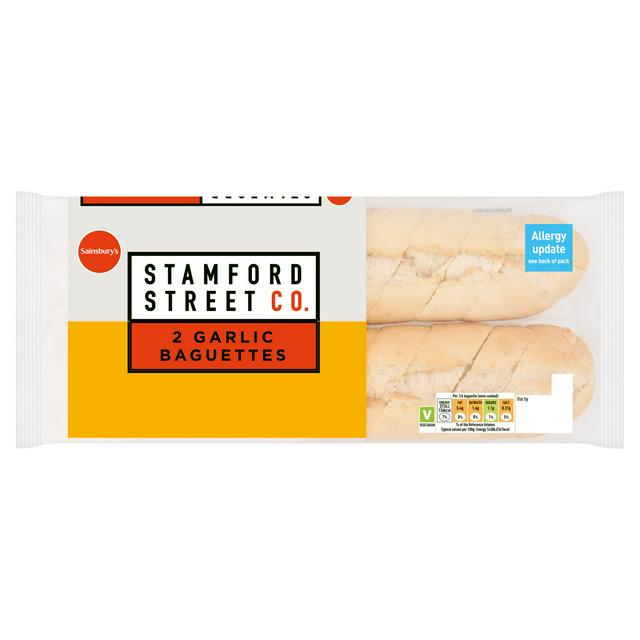 Stamford Street Co Stamford Street Co. Garlic Baguette x2 330g