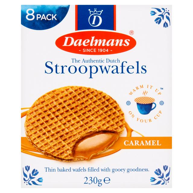 Daelmans Caramel Stroopwafels x8 - gallery image 1