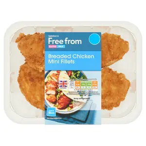 Sainsbury's Free From Breaded Mini Fillets 305g