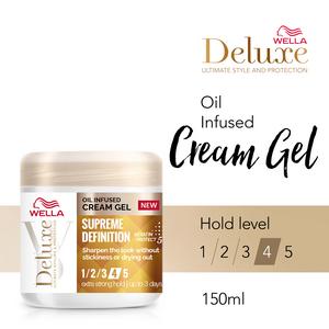 WELLA Deluxe Supreme Definition Oil Infused Cream Gel 150ml - gallery image 3