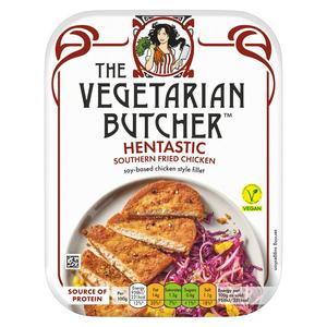 The Vegetarian Butcher Vegan Chicken Fillet Hentastic Southern Fried 200g