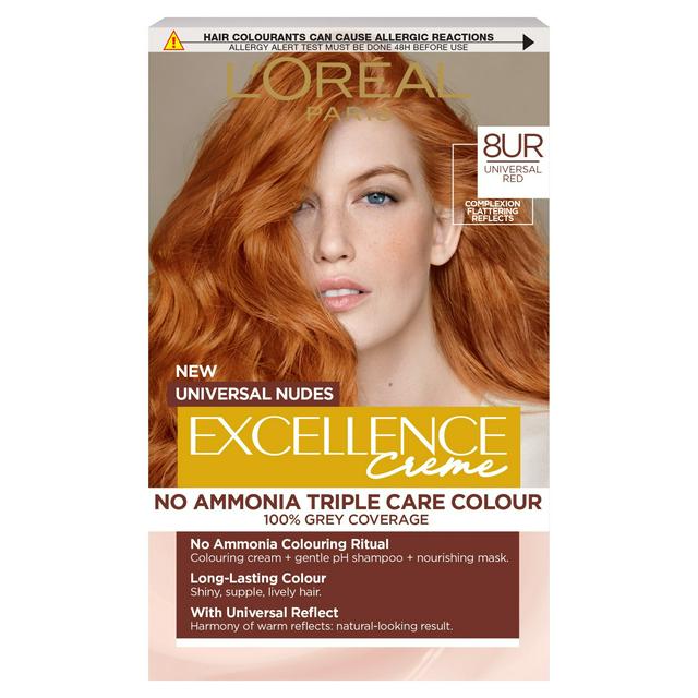 L'Oréal Paris Excellence Universal Nudes Red 5UR Permanent Hair Dye - gallery image 1