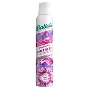 Batiste 24H Fresh Hair Dry Shampoo with Touch Activated Technology 200ml