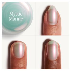 Essie Original Special Effects Satin Chrome Nail Polish Topcoat Mystic Marine - gallery image 3