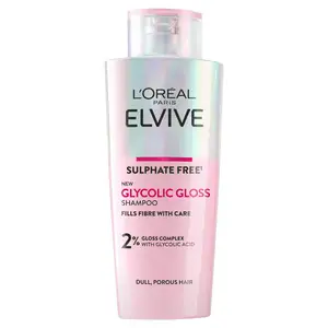 L'Oréal Paris Elvive Glycolic Gloss Sulphate Free Shampoo for Dull Hair 200ml