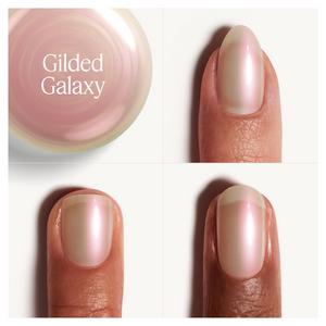 Essie Original Nail Art Studio Special Effects Satin Chrome Polish Topcoat Gilded Galaxy - gallery image 3