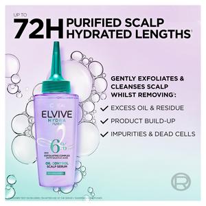 L'Oréal Paris Elvive Hydra Pure Exfoliating Pre Shampoo Scalp Serum for Oily Scalp & Roots 102ml - gallery image 2