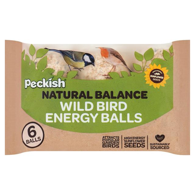 Peckish Natural Balance Wild Bird Energy Balls 6x80g - gallery image 1