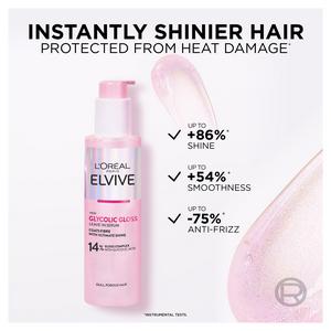 L'Oréal Paris Elvive Glycolic Gloss Leave-In Serum for Dull Hair 150ml - gallery image 2