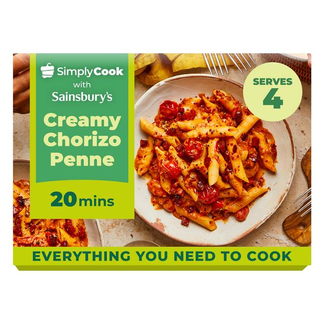 Sainsbury's Simply Cook Creamy Chorizo Penne Meal Kit