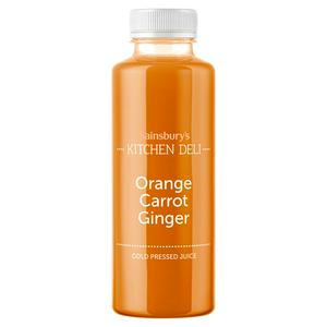 Sainsbury's 250ml Kitchen Deli Orange, Carrot & Ginger Juice