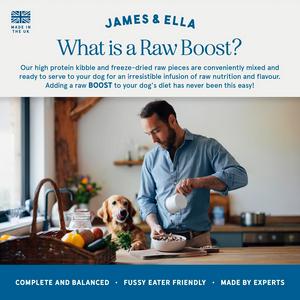 James & Ella Kibble + Raw Grass Fed Beef Dog Food 1.5kg - gallery image 4