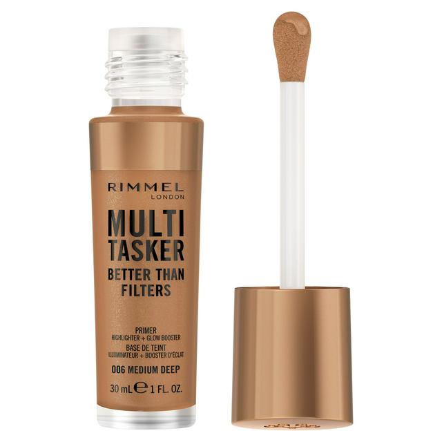 Rimmel London Multi Tasker Better Than Filters Glow Boosting Primer 006 Medium Deep - gallery image 1