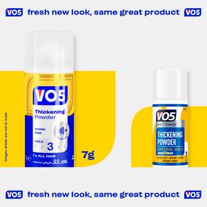VO5 Hair Powder Thickening 7g - gallery image 5