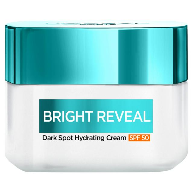 L'Oréal Paris Bright Reveal Dark Spot Hydrating Moisturiser Cream SPF 50 for Face Niacinamide 50ml - gallery image 1