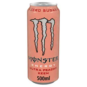 Monster Energy Drink Ultra Peachy Keen Zero Sugar 500ml