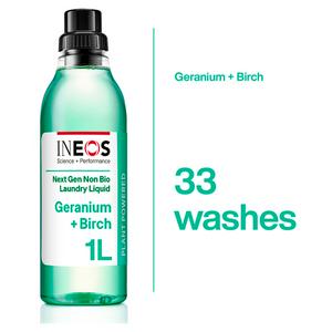 INEOS Next Gen Non Bio Laundry Liquid Geranium + Birch 1000m...