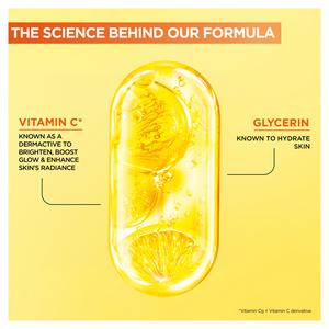 Garnier Skin Active Vitamin C Skincare Brightening Cream Cleanser For Dull & Uneven Skin 250ml - gallery image 3