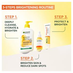 Garnier Skin Active Vitamin C Skincare Brightening Cream Cleanser For Dull & Uneven Skin 250ml - gallery image 5