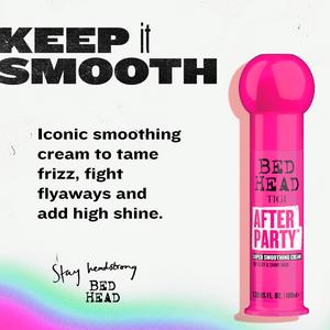 Bed Head by TIGI After Party Smoothing Cream for Shiny Frizz Free Hair 100ml - gallery image 2