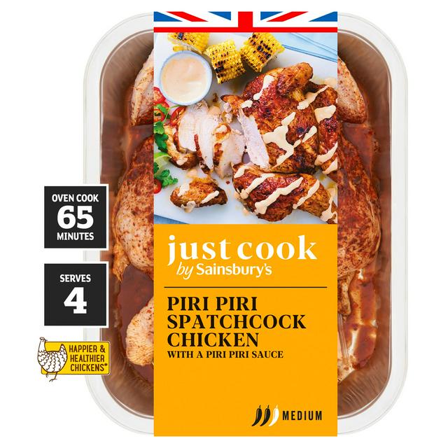 Sainsburys Piri Piri Spatchcock British Chicken 1.26kg