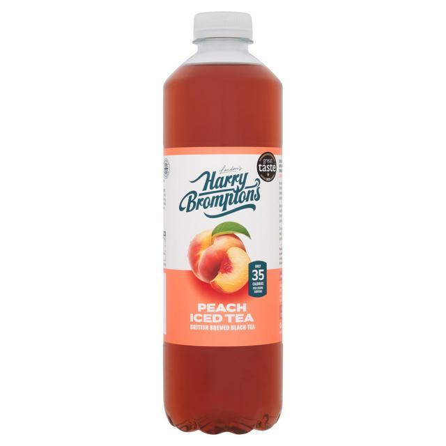 Harry Brompton's Peach Iced Tea British Brewed Black Tea 1.25L - gallery image 1