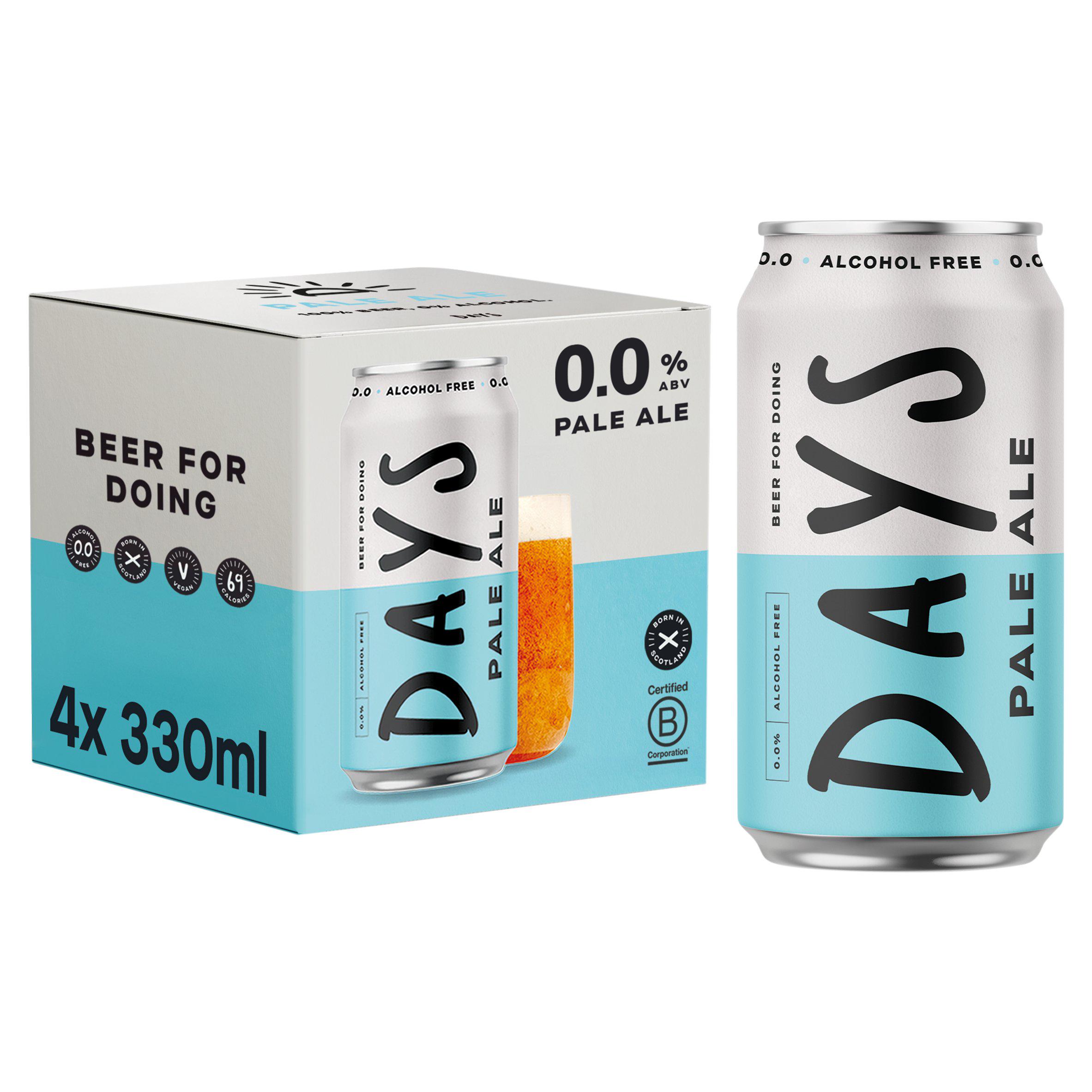 0.0% Alcohol Free Pale Ale 4x330ml