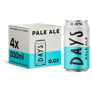 Days 0.0% Alcohol Free Pale Ale 4x330ml