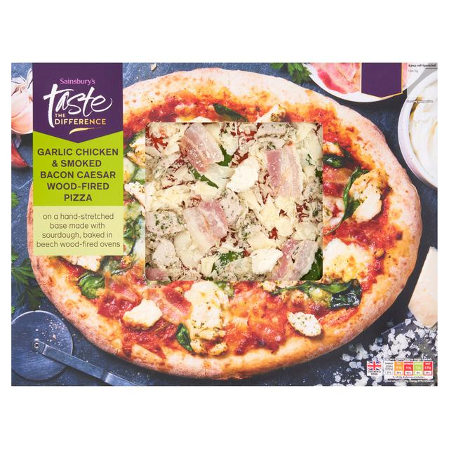 Sainsbury's Garlic Chicken Smoked Bacon Caesar, Taste the