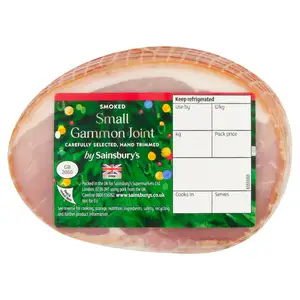 Sainsbury's Smoked Small British Gammon Joint approx. 800g