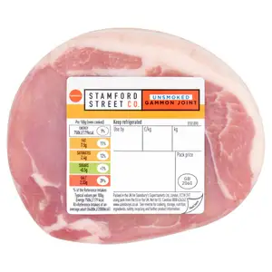 Stamford Street Co. Unsmoked Gammon Joint approx. 1.05kg