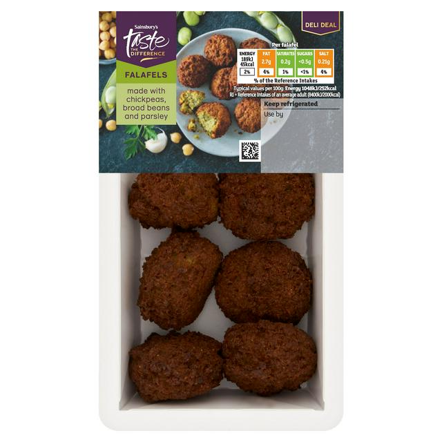 Taste the Difference Sainsbury's Falafels Summer Edition, Taste the Difference 144g