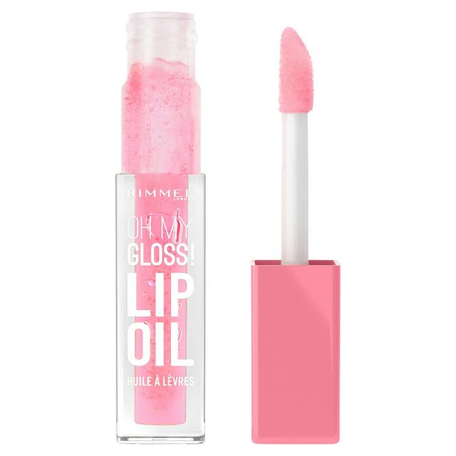 Rimmel London Oh My Gloss Lip Oil 001 Pink Flush - gallery image 1