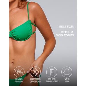 Bondi Sands Technocolor 1 Hour Express Self Tanning Foam Emerald 200ml - gallery image 2