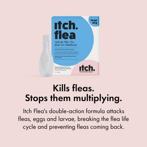 Itch Flea Large Dog Flea & Tick Spot On Treatment 1 Pipette (20-40kg) - gallery image 6