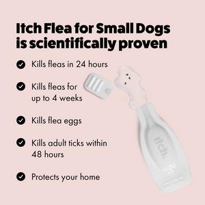 Itch Flea Small Dog Flea & Tick Spot On Treatment 1 Pipette (2-10kg) - gallery image 4