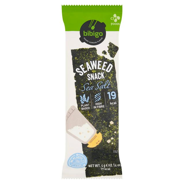 Bibigo Seaweed Snack Sea Salt 4g - gallery image 1