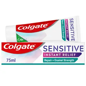 Colgate Sensitive Instant Relief Repair Enamel Strength Toothpaste 75ml