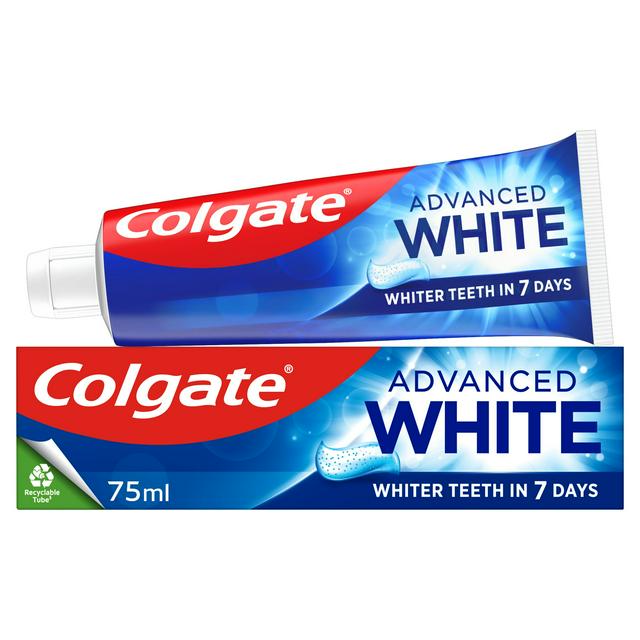 Colgate Advanced Teeth Whitening Toothpaste 75ml - gallery image 1