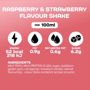 Arla Protein 482ml Strawberry & Raspberry Flavoured Milk - gallery image 4