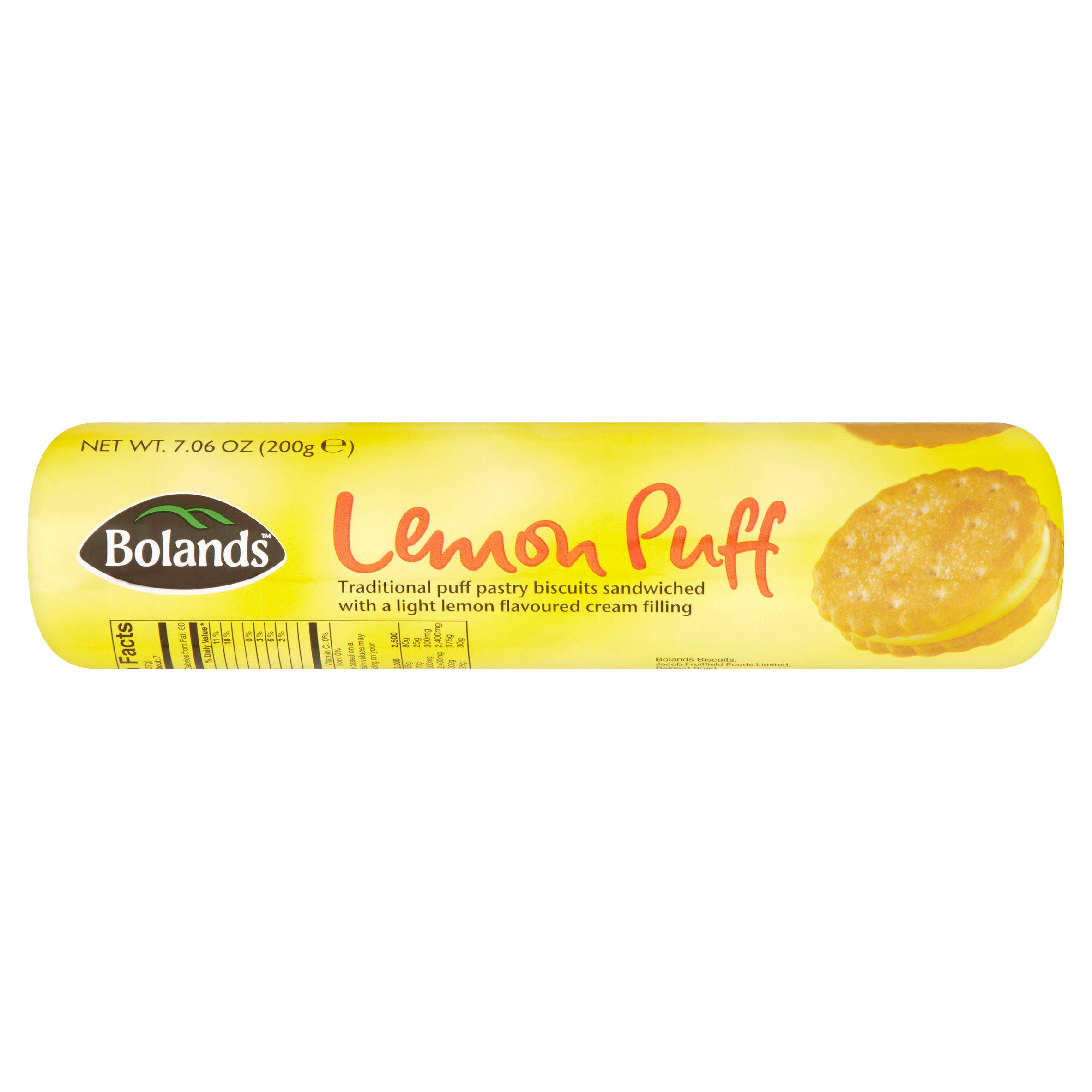 Bolands Lemon Puff Pastry Biscuits 200g