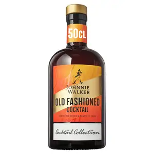 Johnnie Walker Whisky Old Fashioned Cocktail Drink 20.5% Vol Bottle 50cl