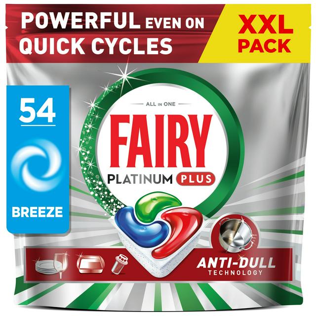 Fairy Platinum Plus All In One Deep Clean 59 Dishwasher Tablets 915G