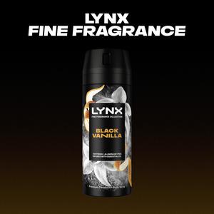 Lynx Black Vanilla 72h Fine Fragrance Deodorant Body Spray for Men 150ml - gallery image 2