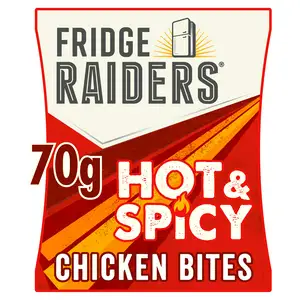 Fridge Raiders Hot & Spicy Chicken Snack Bites 70g