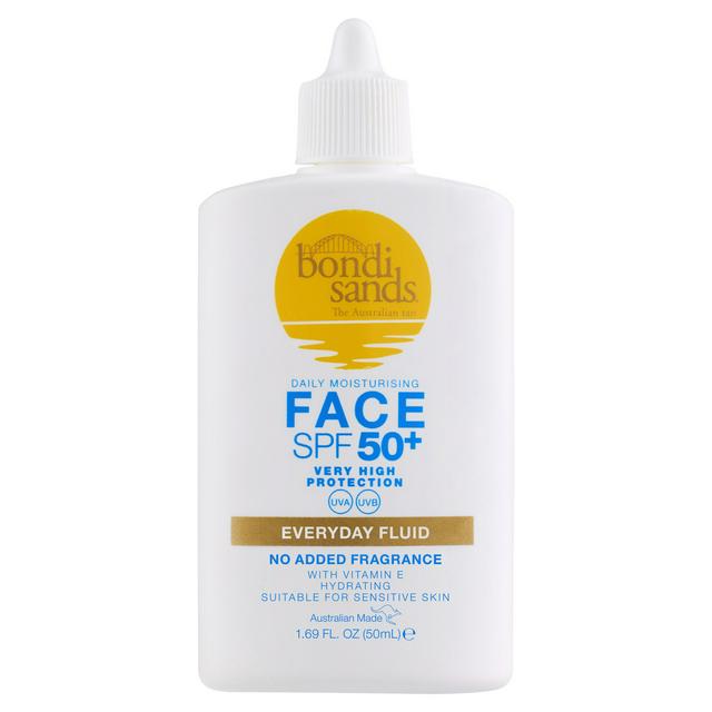 Bondi Sands Daily Moisturising Face SPF 50+ Sunscreen Fluid 50ml - gallery image 1